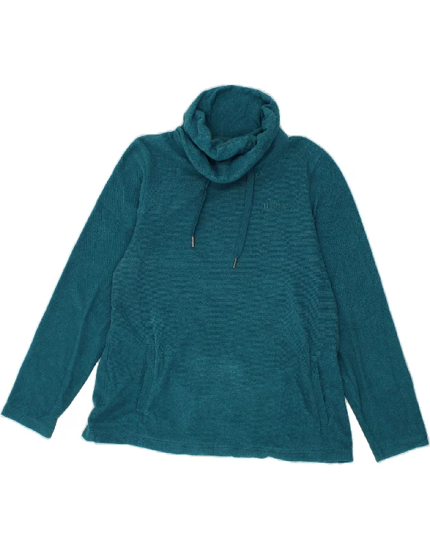 Don't Miss MOUNTAIN WAREHOUSE Womens Sweatshirt Jumper UK 18 XL Blue Polyester