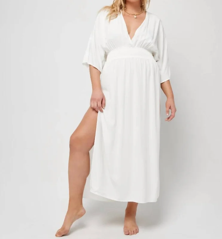 Price Rollback Sungazer Dress In Cream