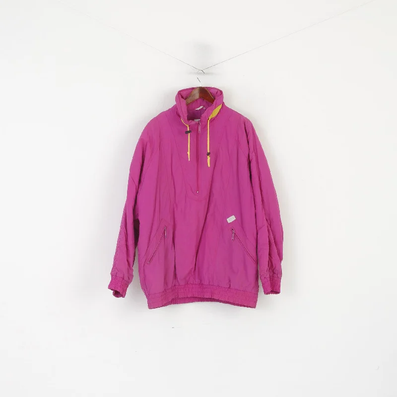 Take Advantage Etirel Le Style Women XL Bomber Jacket Purple Vintage Outdoor Nylon Waterproof Top